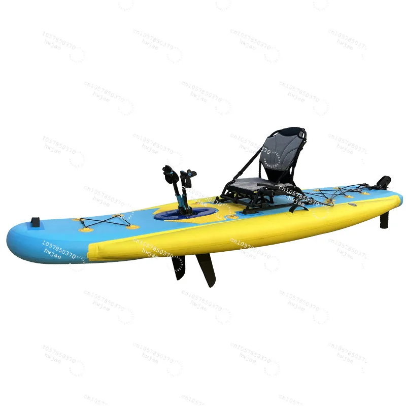 Надувной педальный каяк с инди – обзор и цена Fishing Boat Inflatable